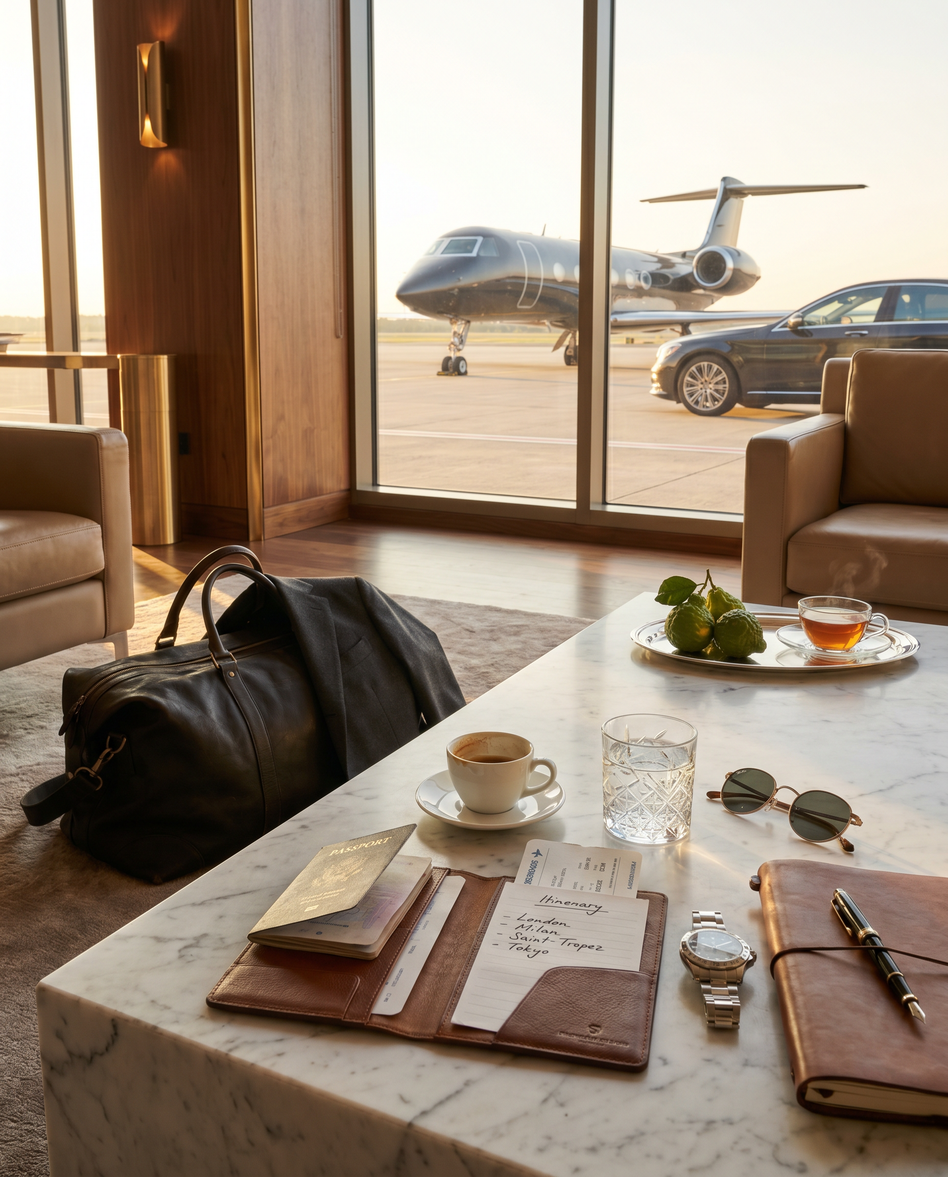 The Jet Setter — Notes of Sicilian Bergamot, Black Tea, and Cedarwood