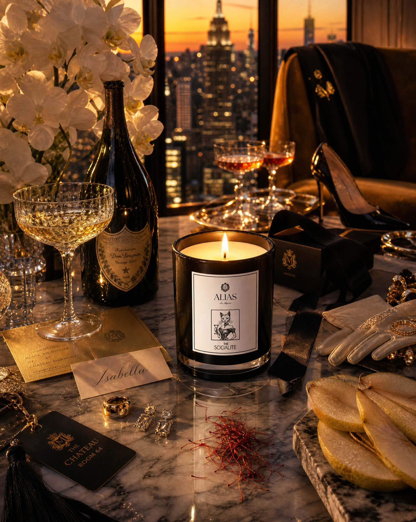 The Socialite — Notes of Saffron, Jasmine, Amber